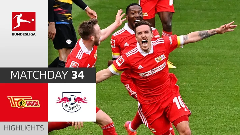 Bóng đá: Union Berlin vs RB Leipzig